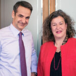 Συνάντηση Πρόεδρου της Ν.Δ. κ. Κυριάκου Μητσοτάκη με την Τατιάνα Καλογιάννη