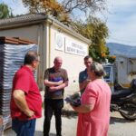 Επίσκεψη στο εργοτάξιο και περιοδεία στα Καρδαμίτσια και τη Λεωφόρο Γράμμου